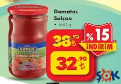 DOMATES SALÇASI 650 G